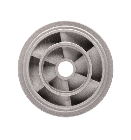 Gedrucktes Laufrad – Anwendungsbeispiel Metal Binder Jetting
